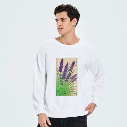Tokyo-Tiger Japanese Lavender Classic Sweatshirt