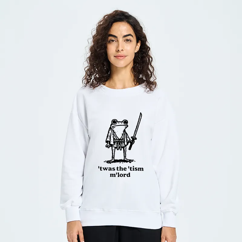 Tokyo-Tiger Focused Samurai Frog Classic Sweatshirt