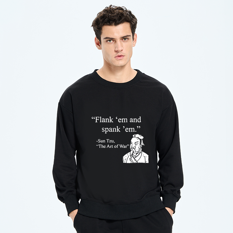 Tokyo-Tiger The Art Of War Funny Classic Sweatshirt