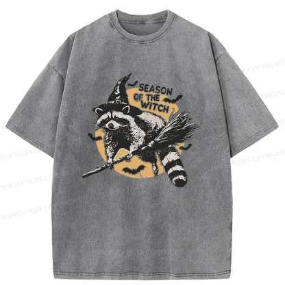 Tokyo-Tiger Magic Raccoon Washed T-Shirt