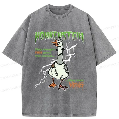 Tokyo-Tiger Halloween Goose Washed T-Shirt