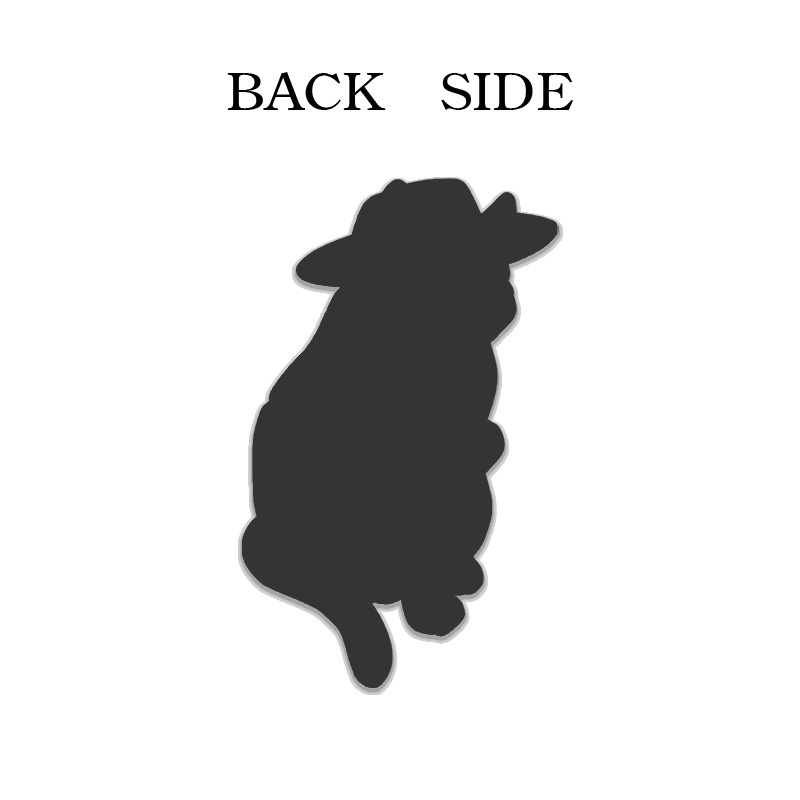 Tokyo-Tiger Hat-Wearing Cat Fridge Magnet