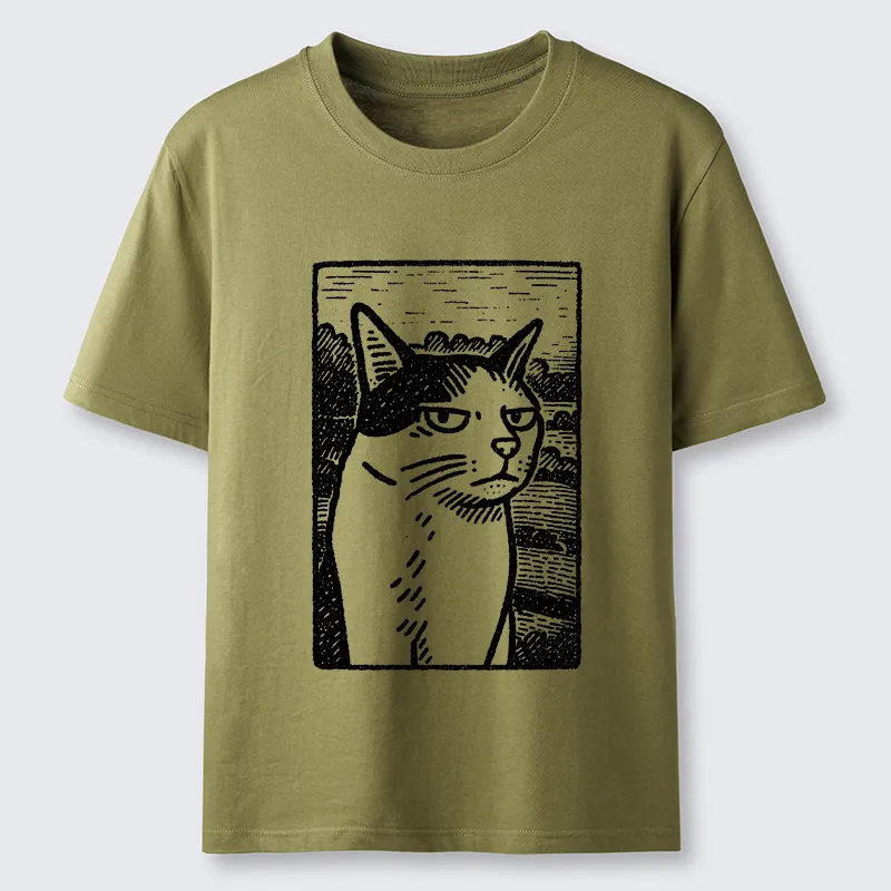 Tokyo-Tiger Cat's Hateful Eyes Classic T-Shirt