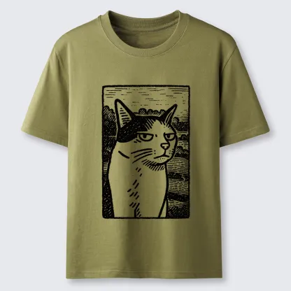Tokyo-Tiger Cat's Hateful Eyes Classic T-Shirt