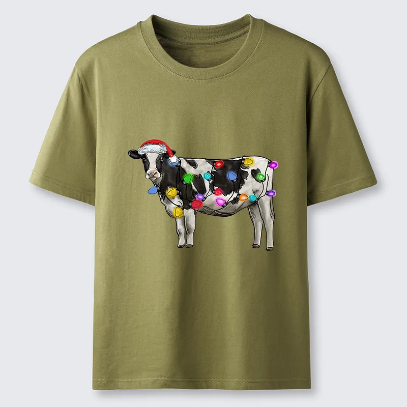 Tokyo-Tiger Christmas Cow Classic T-Shirt