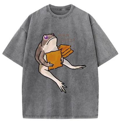 Tokyo-Tiger Cheez Frog Washed T-Shirt