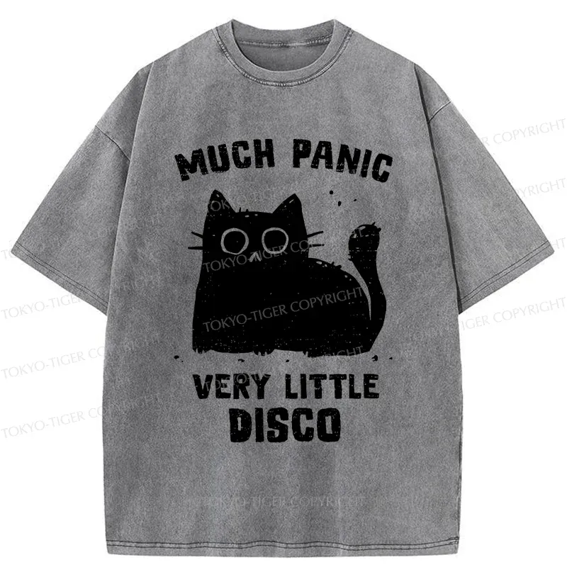 Tokyo-Tiger More Disco Funny Washed T-Shirt