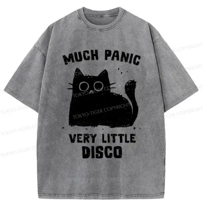Tokyo-Tiger More Disco Funny Washed T-Shirt