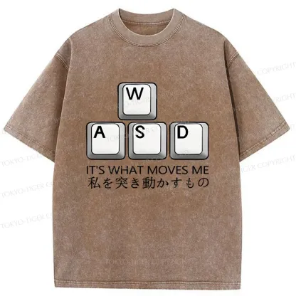 Tokyo-Tiger My Way Of Moving Washed T-Shirt