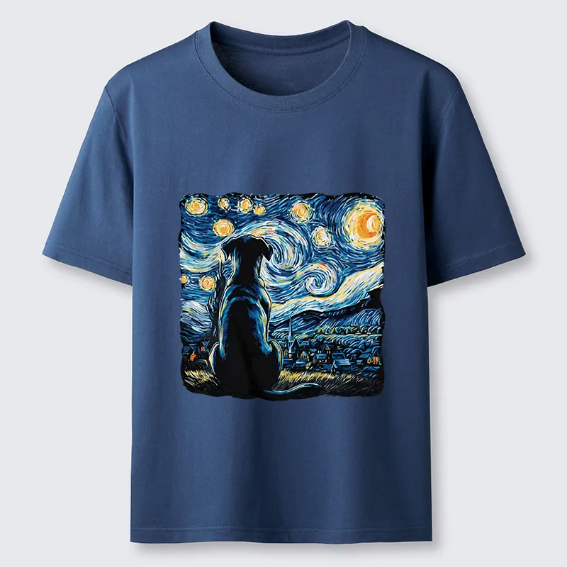 Tokyo-Tiger Starry Night Dog Classic T-Shirt