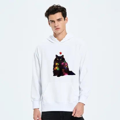 Tokyo-Tiger Christmas Lights Cat Classic Hoodie
