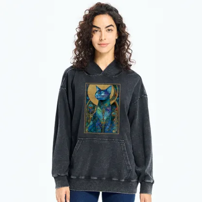 Tokyo-Tiger The Cat’s Plan To Rule Them All Washed Hoodie