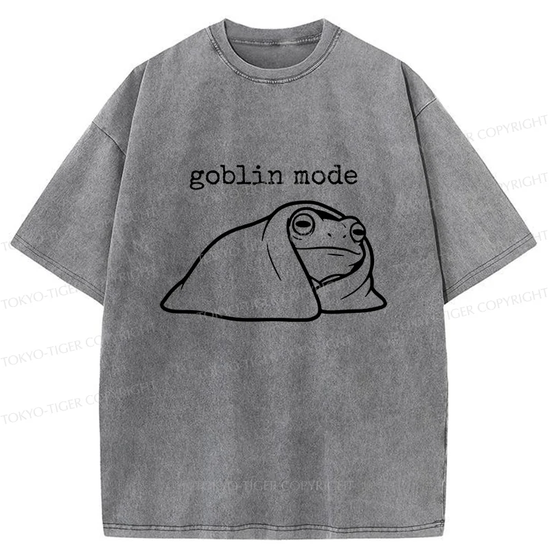 Tokyo-Tiger Goblin Mode Washed T-Shirt