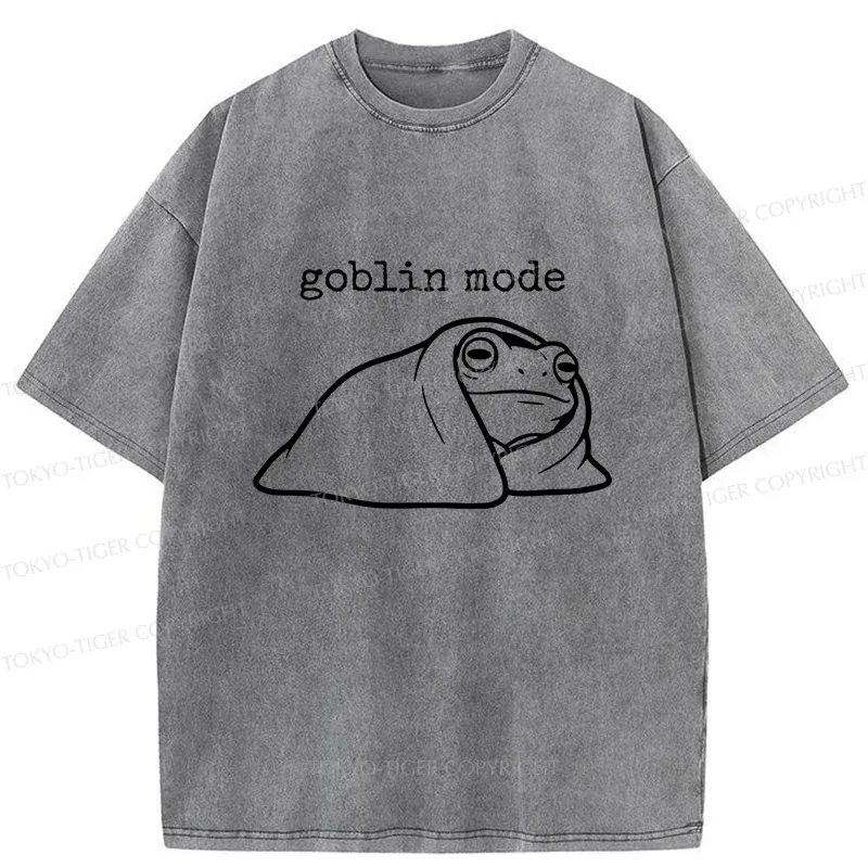 Tokyo-Tiger Goblin Mode Washed T-Shirt