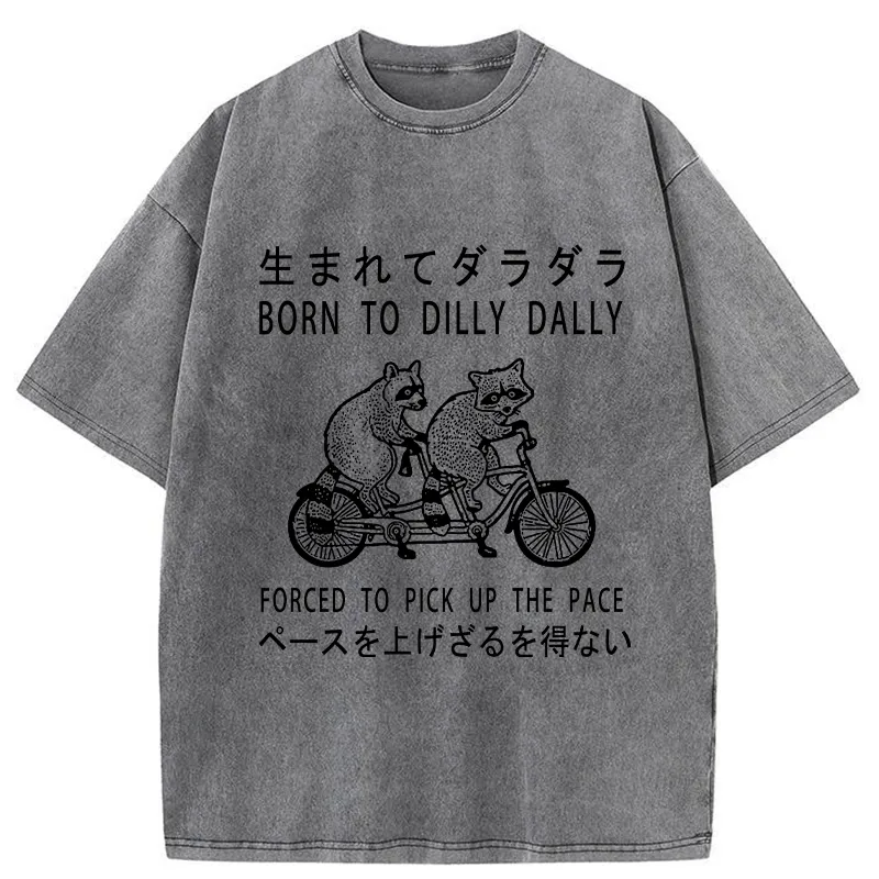 Tokyo-Tiger Born To Be Aimless Washed T-Shirt