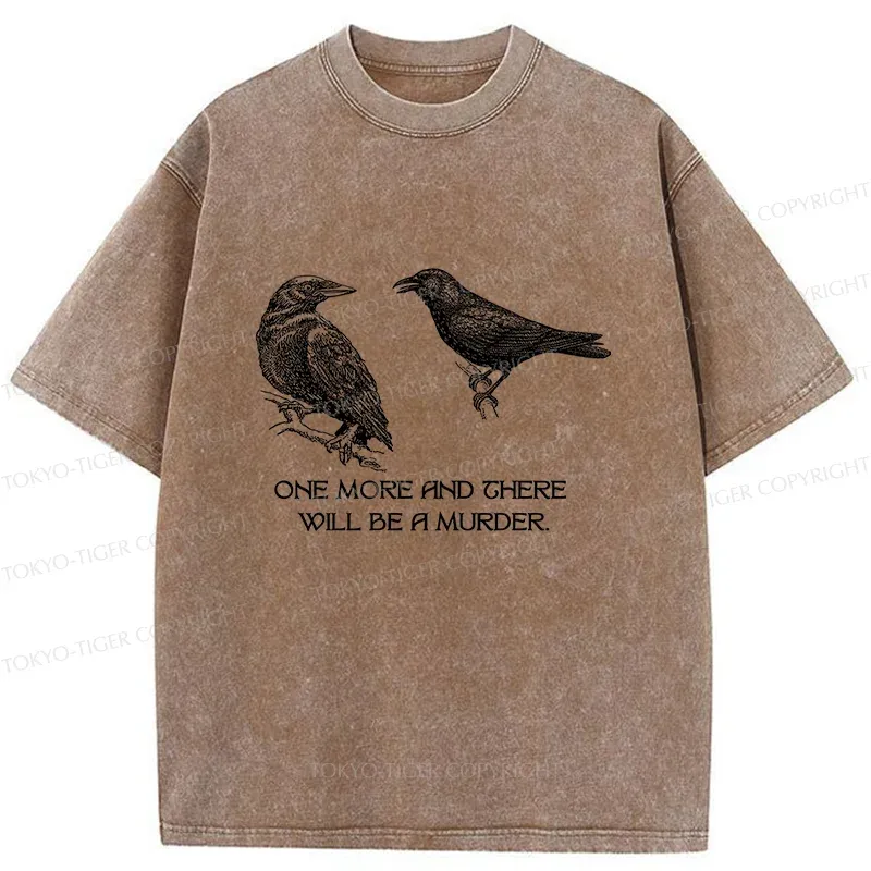 Tokyo-Tiger Two Cows Not Posing Washed T-Shirt