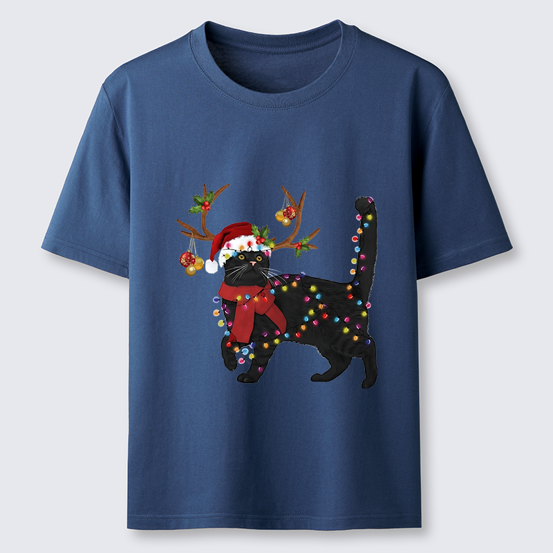 Tokyo-Tiger Christmas Black Cat Classic T-Shirt