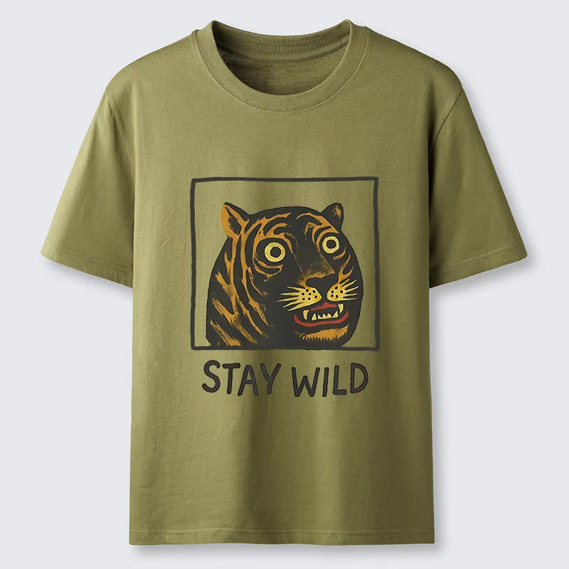 Tokyo-Tiger Silly And Cute Tiger Classic T-Shirt