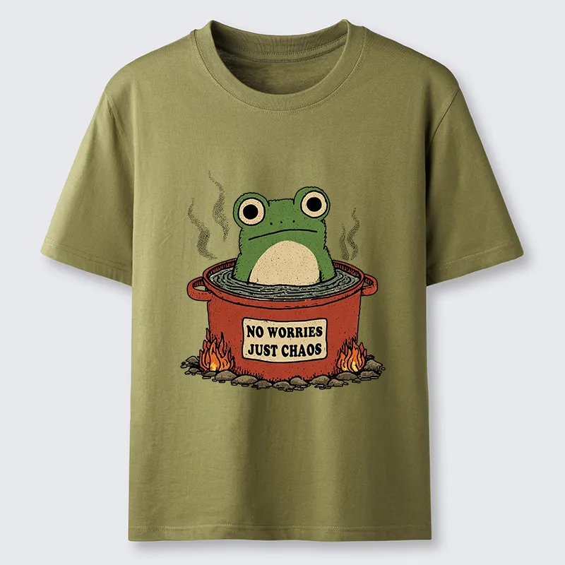 Tokyo-Tiger Frog：No Worries，Just Chaos Classic T-Shirt