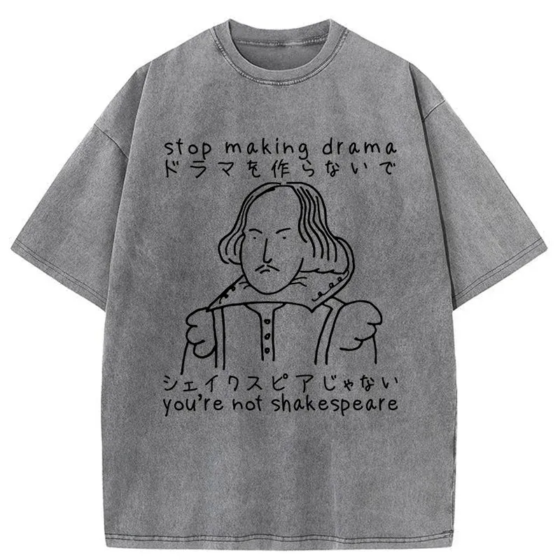 Tokyo-Tiger Stop Making Drama Washed T-Shirt