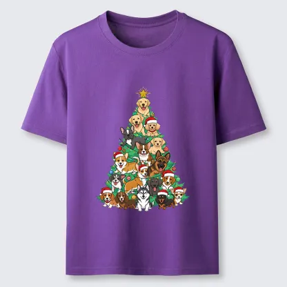 Tokyo-Tiger Christmas Tree Dog Funny Classic T-Shirt