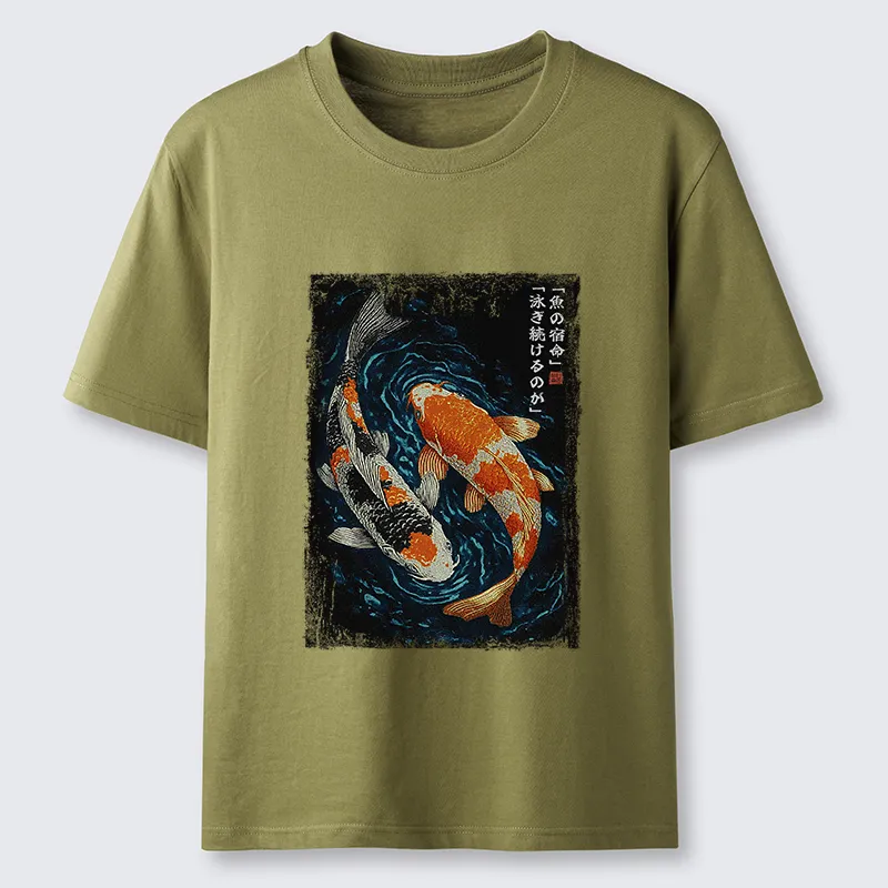 Tokyo-Tiger Eternal Currents: The Life Of A Fish Classic T-Shirt