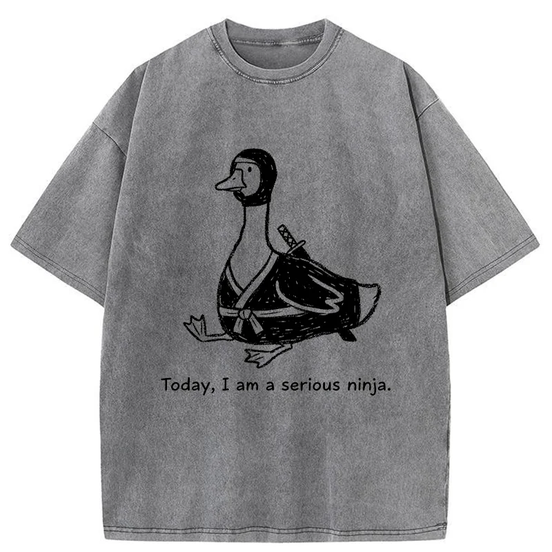 Tokyo-Tiger Ninja Goose Washed T-Shirt