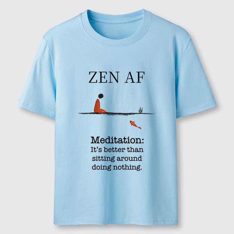 Tokyo-Tiger Zen Vibes Only: The Power of Meditation Classic T-Shirt