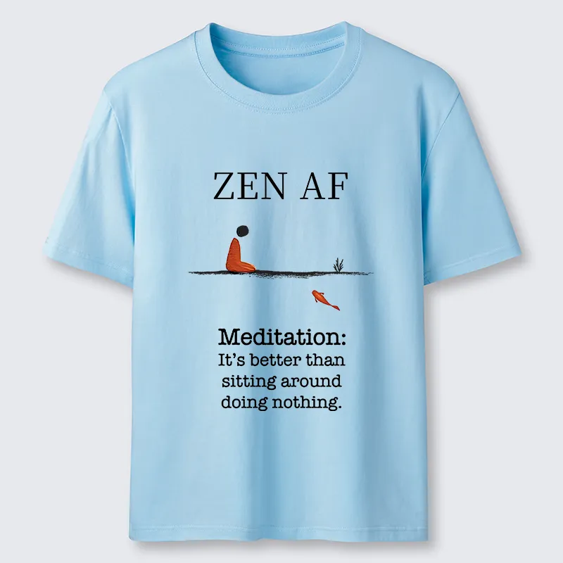 Tokyo-Tiger Zen Vibes Only: The Power of Meditation Classic T-Shirt
