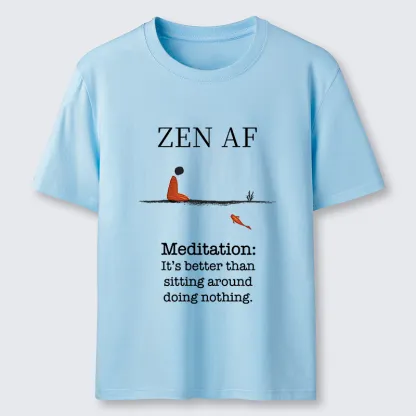 Tokyo-Tiger Zen Vibes Only: The Power of Meditation Classic T-Shirt
