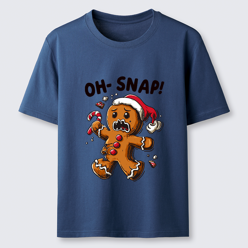 Tokyo-Tiger Oh Snap The Gingerbread Man's Christmas Chaos Classic T-Shirt
