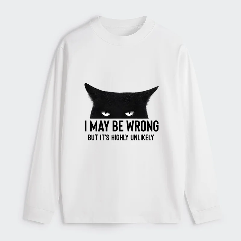 Tokyo-Tiger Cat Can Do No Wrong Classic Long Sleeve T-Shirt