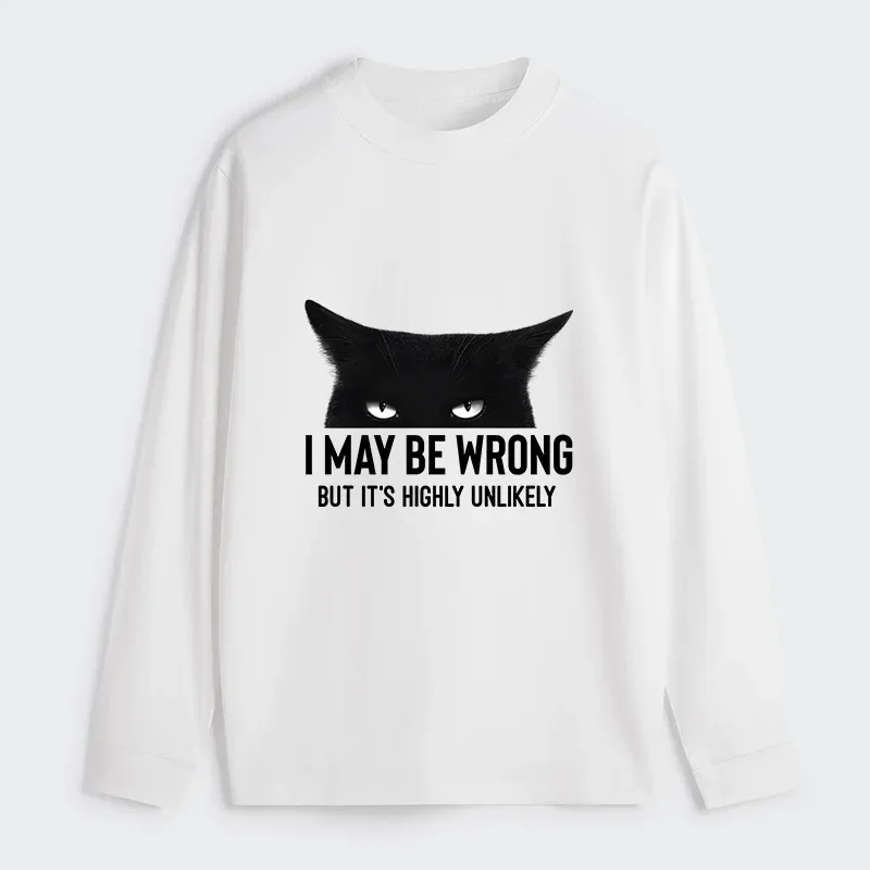 Tokyo-Tiger Cat Can Do No Wrong Classic Long Sleeve T-Shirt