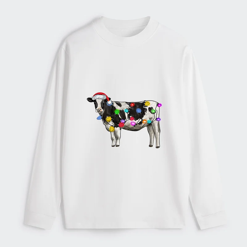 Tokyo-Tiger Christmas Cow Classic Long Sleeve T-Shirt