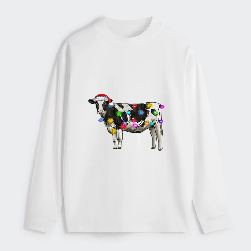 Tokyo-Tiger Christmas Cow Classic Long Sleeve T-Shirt