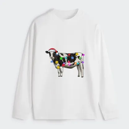 Tokyo-Tiger Christmas Cow Classic Long Sleeve T-Shirt