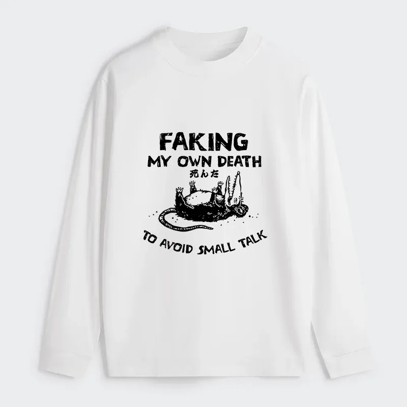 Tokyo-Tiger Avoid Conversation Classic Long Sleeve T-Shirt