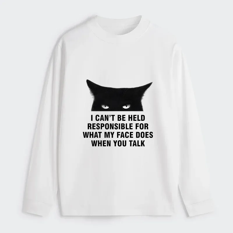 Tokyo-Tiger Cat Expression Management Classic Long Sleeve T-Shirt