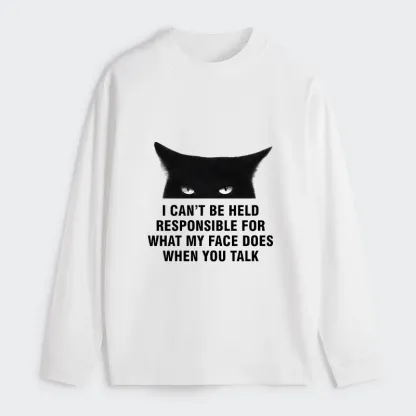 Tokyo-Tiger Cat Expression Management Classic Long Sleeve T-Shirt