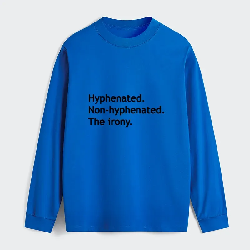 Tokyo-Tiger Hyphenated Funny Classic Long Sleeve T-Shirt