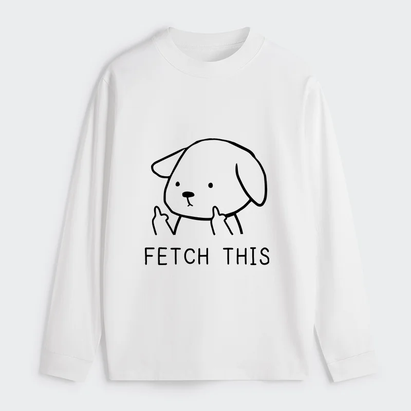 Tokyo-Tiger Fetch This Dog Classic Long Sleeve T-Shirt