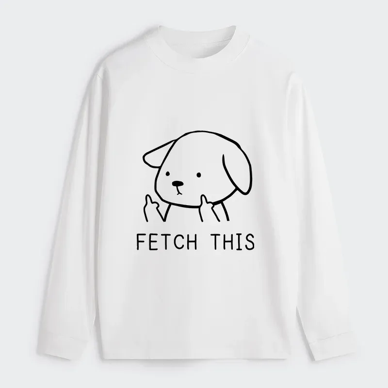 Tokyo-Tiger Fetch This Dog Classic Long Sleeve T-Shirt
