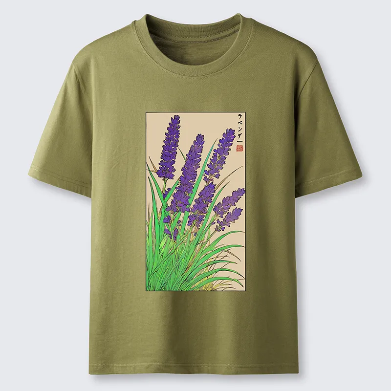 Tokyo-Tiger Japanese Lavender Classic T-Shirt