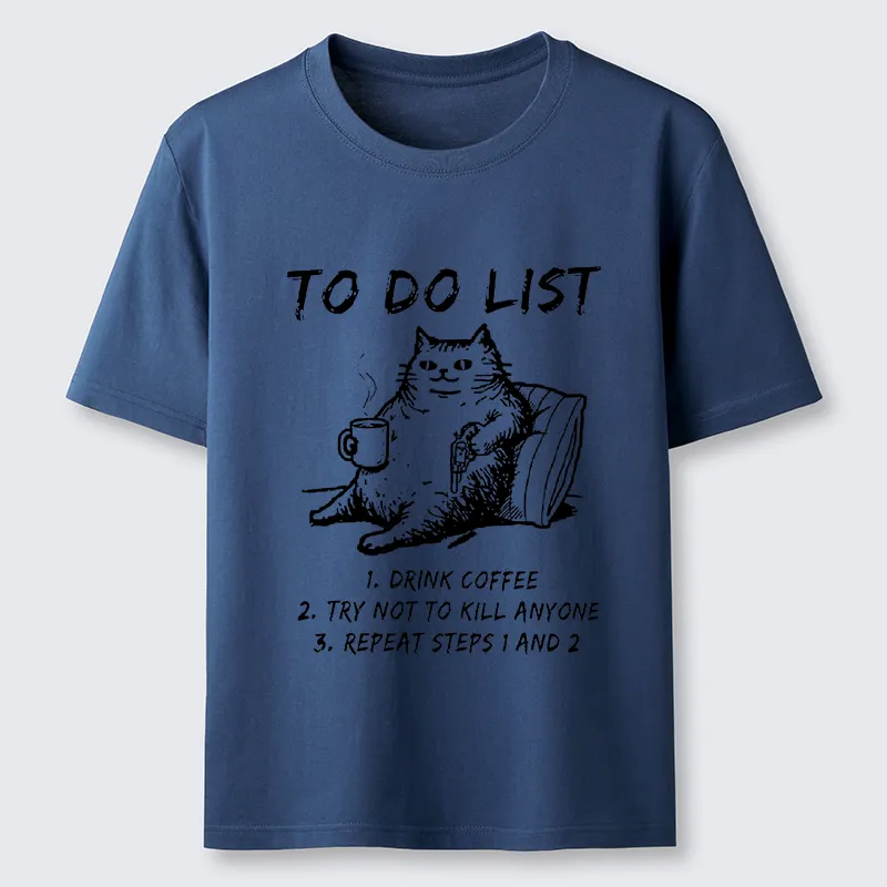 Tokyo-Tiger Cat's To-Do List Classic T-Shirt
