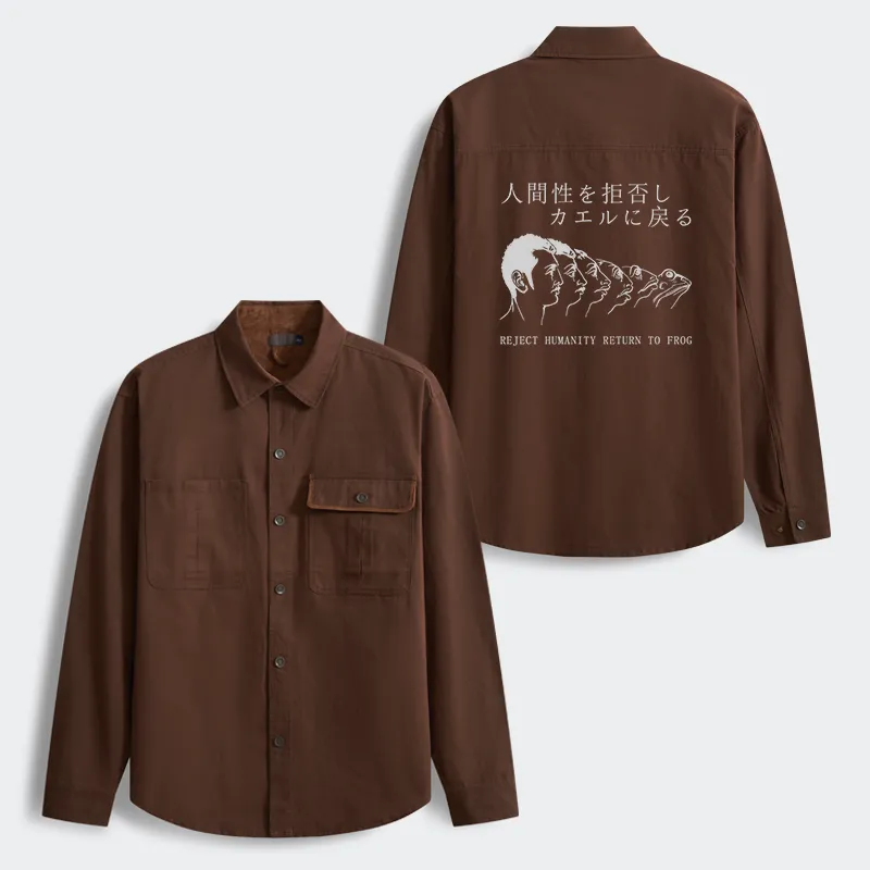Tokyo-Tiger Return To Frog Men's Corduroy Work Jacket