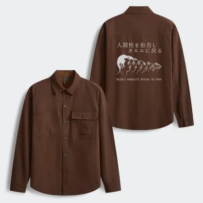 Tokyo-Tiger Return To Frog Men's Corduroy Work Jacket