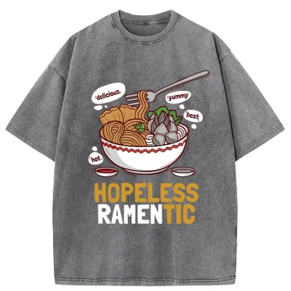 Tokyo-Tiger Hopeless Ramentic Washed T-Shirt