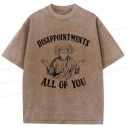 Tokyo-Tiger Frog God Washed T-Shirt