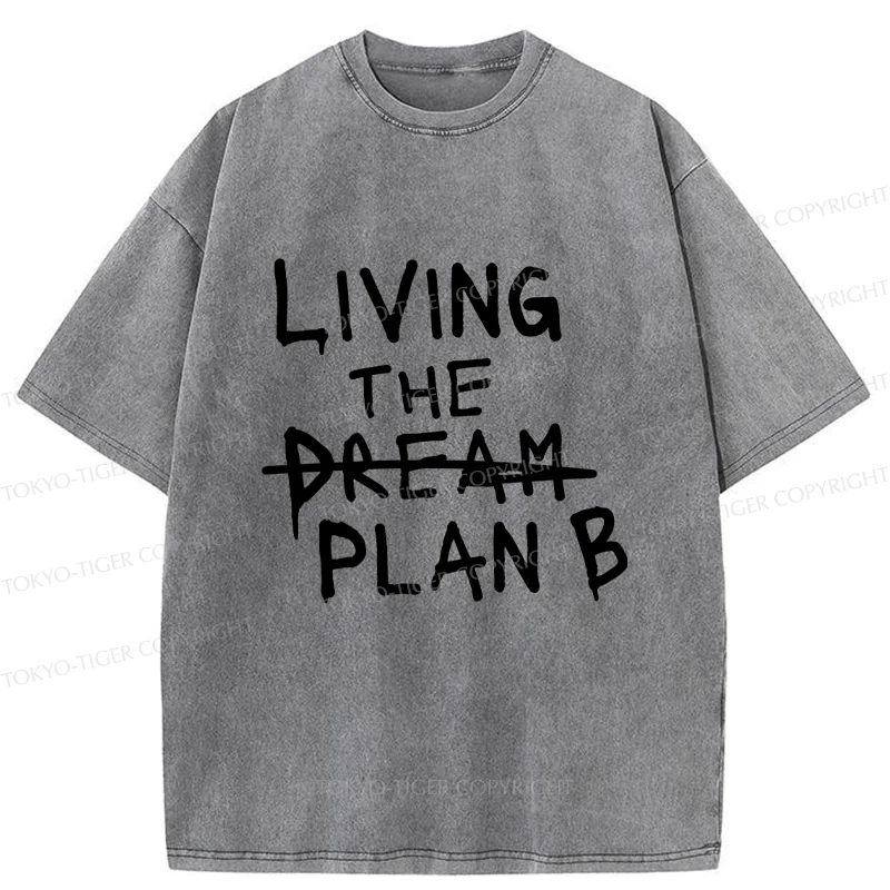 Tokyo-Tiger Implement Plan B Washed T-Shirt