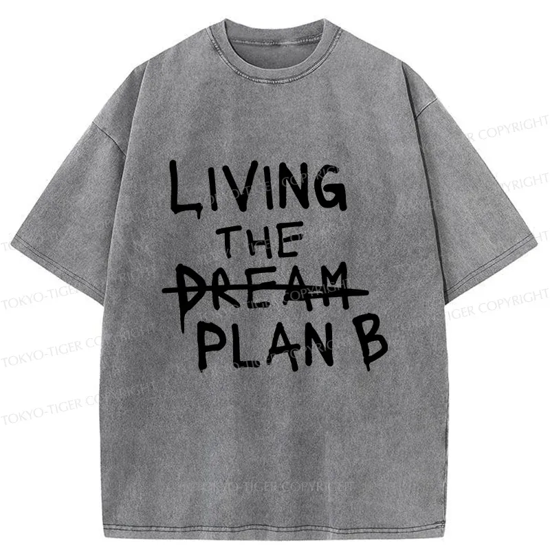 Tokyo-Tiger Implement Plan B Washed T-Shirt